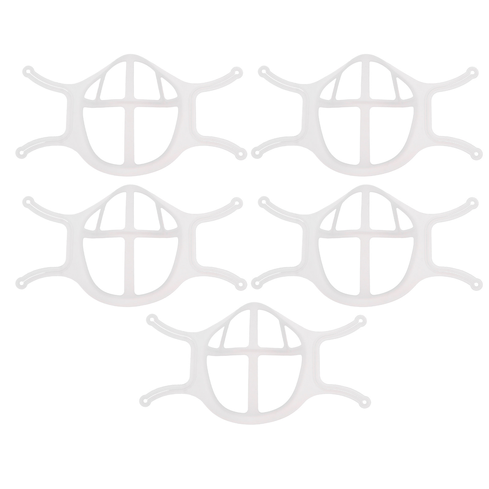 Silicone Mask Bracket - 5 Buah Braket Masker Silikon 3D