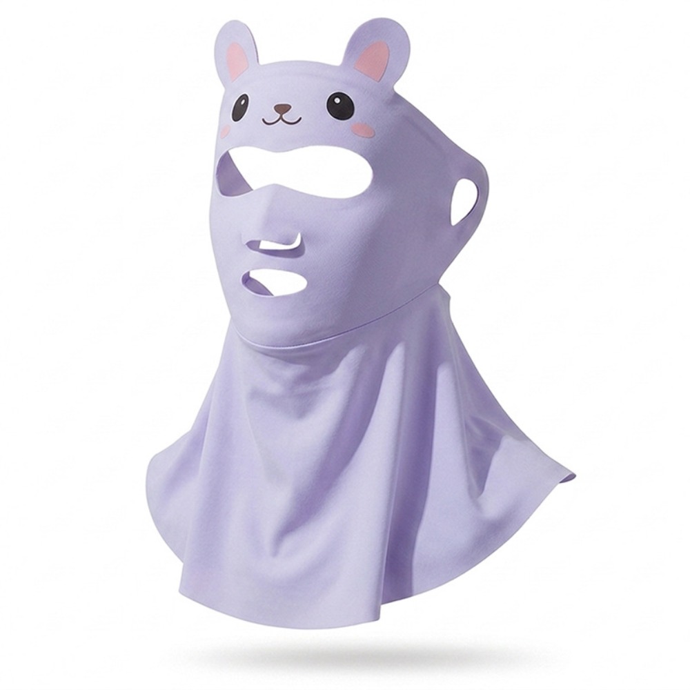 Kids Face Mask - Masker Pelindung Matahari Anak Desain Kelinci,