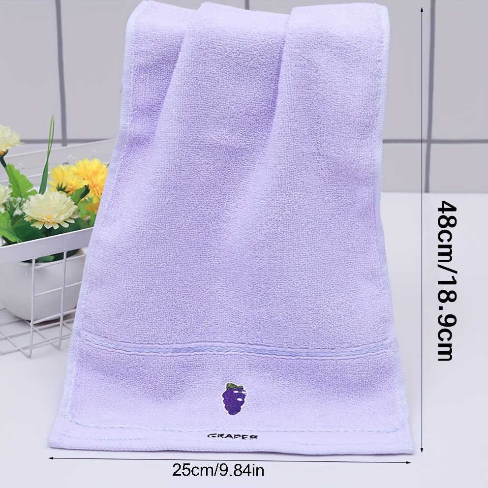 3 Handuk Bermotif Buah Warna A - Cloth Face Mask Washable ulasan dan harga