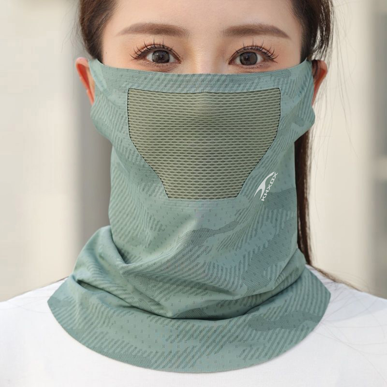 Masker Wajah Bersepeda Luar Ru - Sports Mask Breathable ulasan dan harga