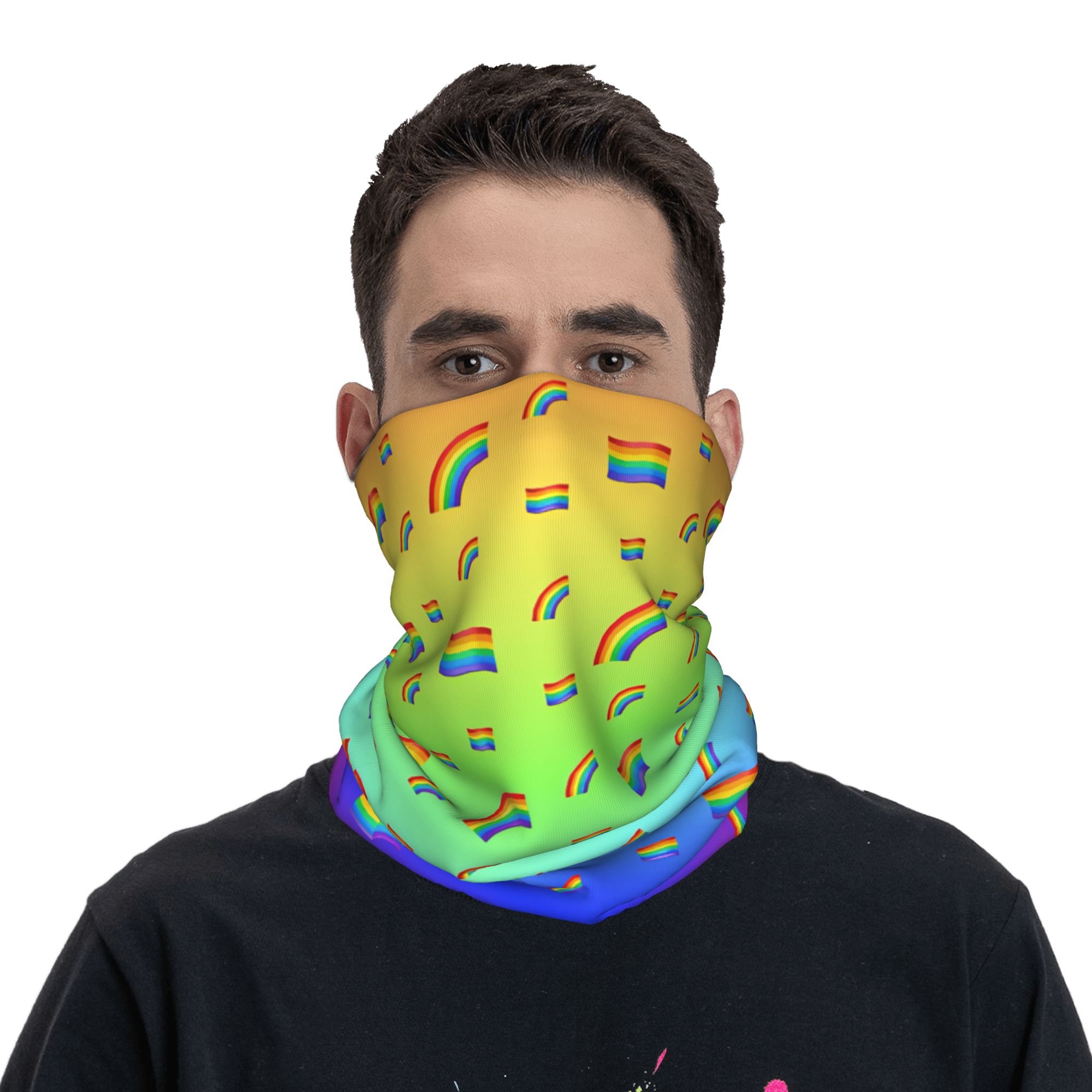 Balaclava Agender LGBT untuk H - Neck Gaiter Face Cover ulasan dan harga