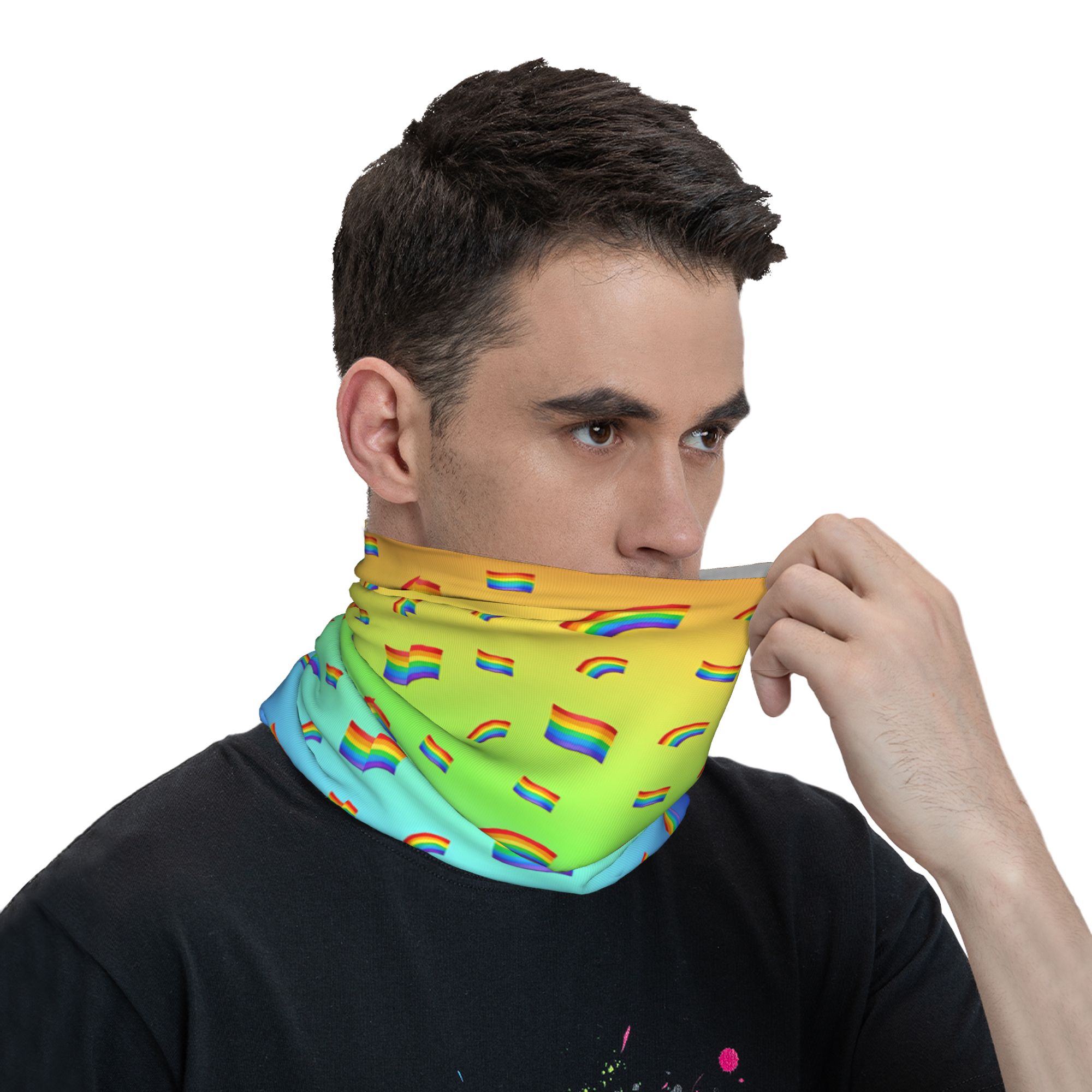 Balaclava Agender LGBT untuk H - Neck Gaiter Face Cover ulasan dan harga